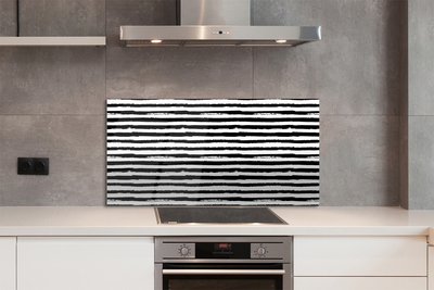 Küchenrückwand spritzschutz Unregelmäßige streifen eines zebra