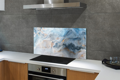Küchenrückwand spritzschutz Stein abstraktions spots