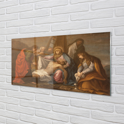 Küchenrückwand spritzschutz Jesus gekreuzigt