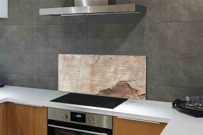 Küchenrückwand spritzschutz Marmorsteinmauer