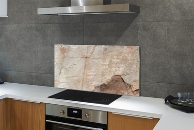 Küchenrückwand spritzschutz Marmorsteinmauer