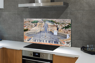 Küchenrückwand spritzschutz Rom vatikan panorama-platz