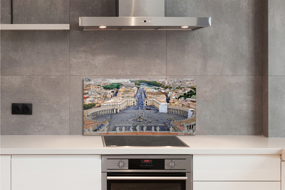 Küchenrückwand spritzschutz Rom vatikan panorama-platz