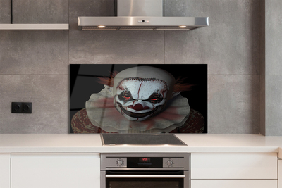Küchenrückwand spritzschutz Die beängstigende clown
