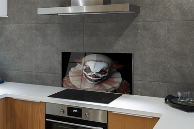 Küchenrückwand spritzschutz Die beängstigende clown