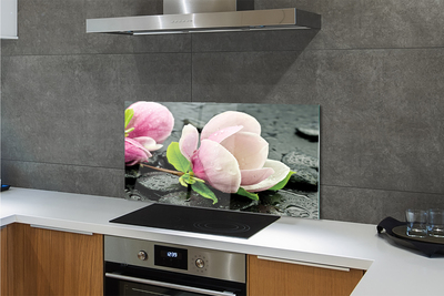 Küchenrückwand spritzschutz Magnolia steine