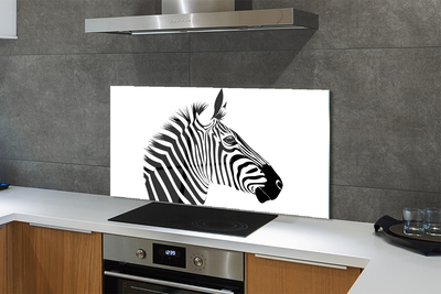 Küchenrückwand spritzschutz Illustration von zebra