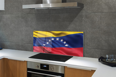 Küchenrückwand spritzschutz Venezuela flag