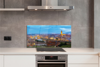 Küchenrückwand spritzschutz Italien sunset panorama