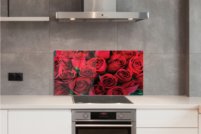 Küchenrückwand spritzschutz Rosen