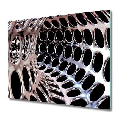 Glas Ceranfeldabdeckung Spritzschutz Metalltunnel