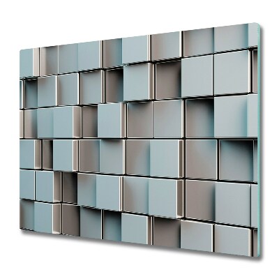 Glas Ceranfeldabdeckung Spritzschutz Würfel-Wand