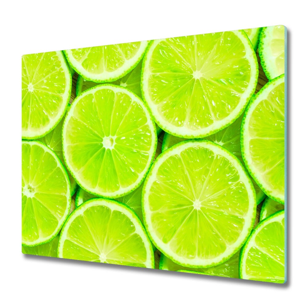 Glas Ceranfeldabdeckung Spritzschutz Limetten