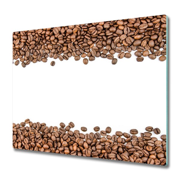 Glas Ceranfeldabdeckung Spritzschutz Kaffeebohnen