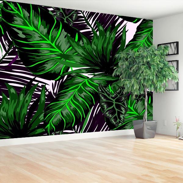 Motivtapete Monstera blätter