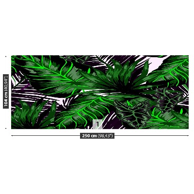 Motivtapete Monstera blätter