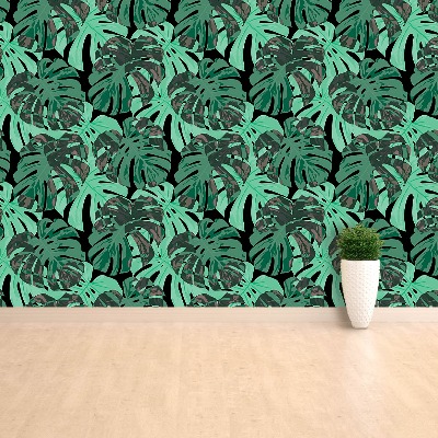 Motivtapete Monstera blätter