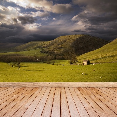 Fototapete Peak landschaft