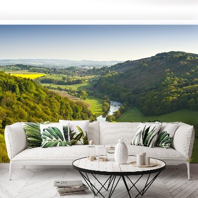 Fototapete Die mäandernden fluss