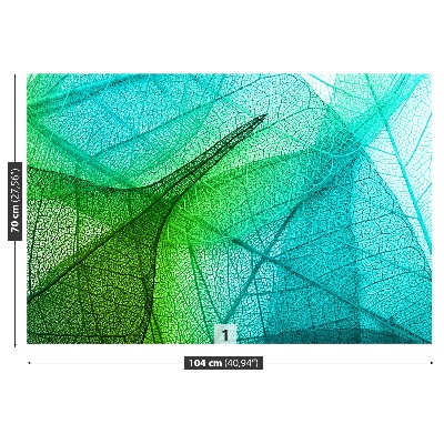 Bildtapete Blätter textur