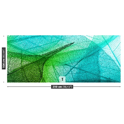 Bildtapete Blätter textur