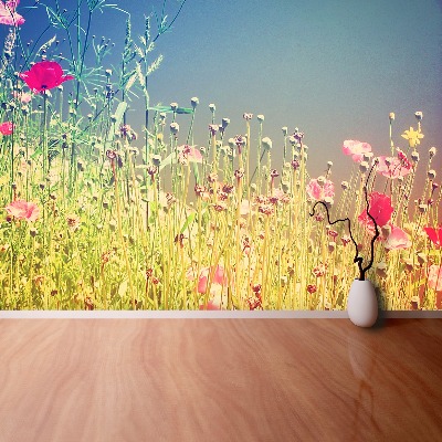 Bildtapete Vintage-blüten