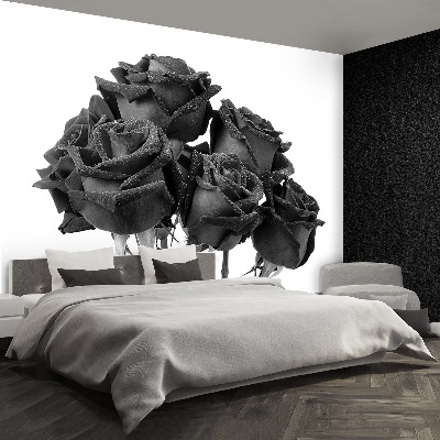 Bildtapete Schwarze rosen