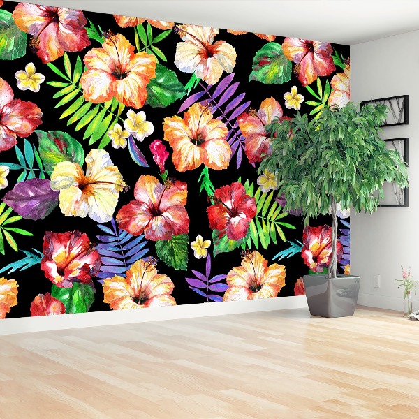 Motivtapete Hibiskusblüten