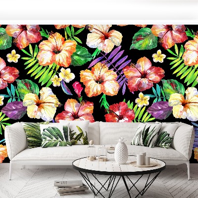 Motivtapete Hibiskusblüten