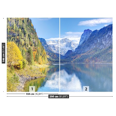 Fototapete See berge
