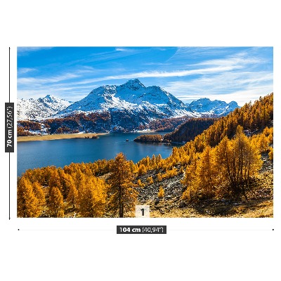 Fototapete See alpen