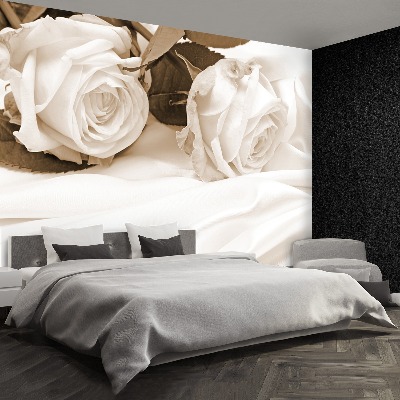 Bildtapete Sepia rosen