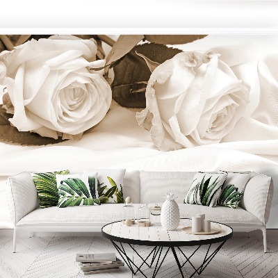 Bildtapete Sepia rosen