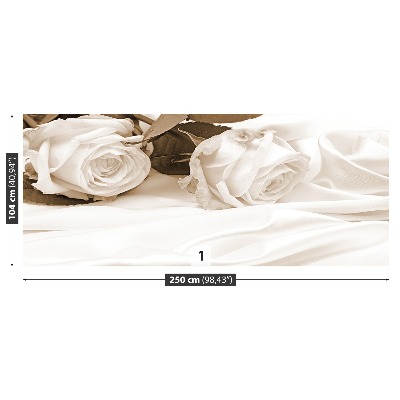 Bildtapete Sepia rosen
