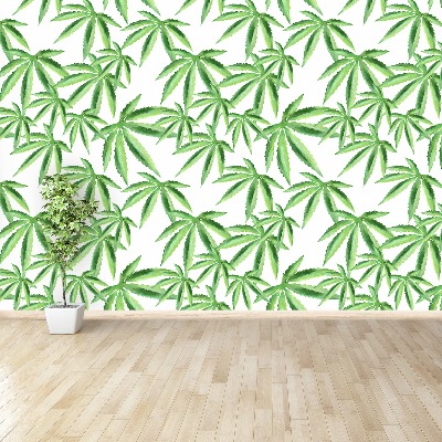 Motivtapete Cannabis blätter