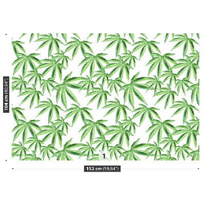 Motivtapete Cannabis blätter