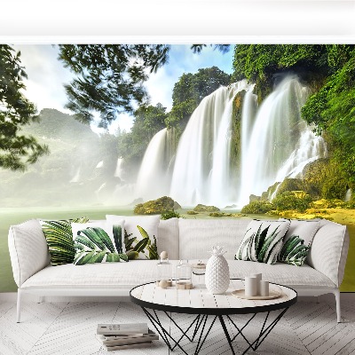 Wandtapete Ban gioc wasserfall