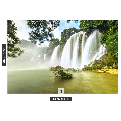 Wandtapete Ban gioc wasserfall