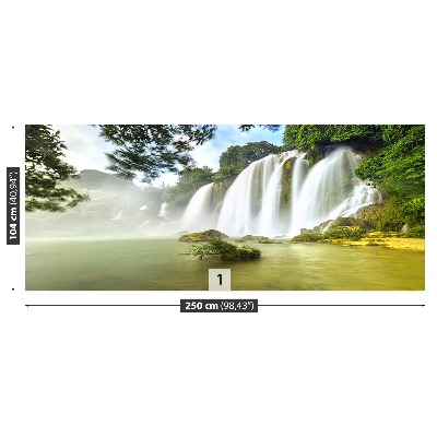 Wandtapete Ban gioc wasserfall