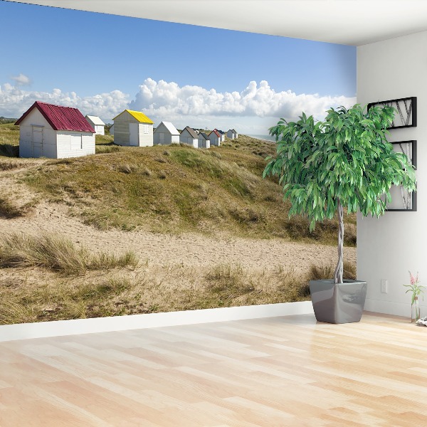 Wandtapete Strand-dünen