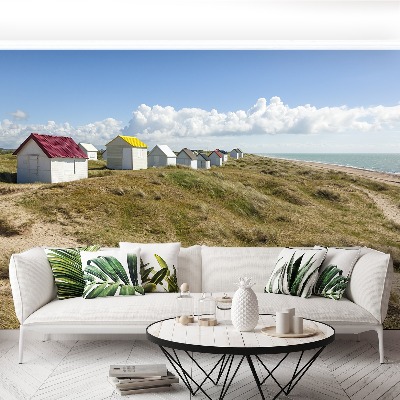 Wandtapete Strand-dünen