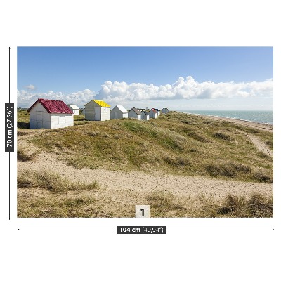 Wandtapete Strand-dünen