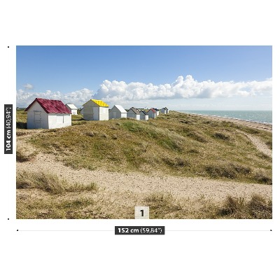 Wandtapete Strand-dünen