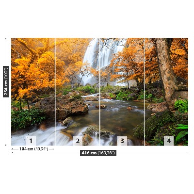 Wandtapete Wasserfall klong-website