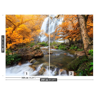 Wandtapete Wasserfall klong-website