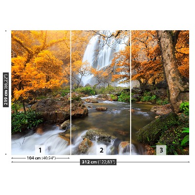 Wandtapete Wasserfall klong-website