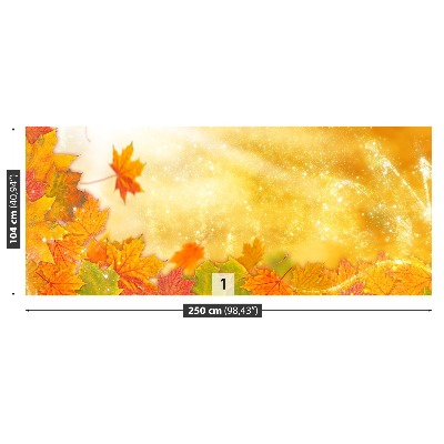 Motivtapete Herbstblätter