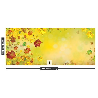 Motivtapete Herbstblätter