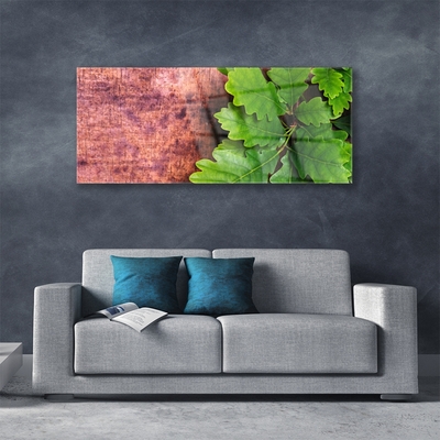 Acrylglasbilder Eiche Blätter Pflanzen