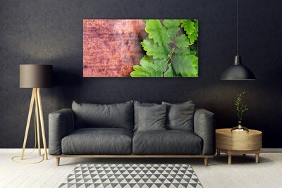 Acrylglasbilder Eiche Blätter Pflanzen